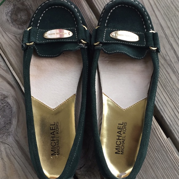 michael kors loafers womens olive